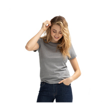 Load image into Gallery viewer, Women's Pima Cotton Crew Neck T-Shirt