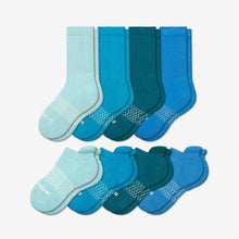 Load image into Gallery viewer, Youth Solids Calf & Ankle Sock 8-Pack