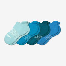 Load image into Gallery viewer, Youth Solids Ankle Sock 4-Pack