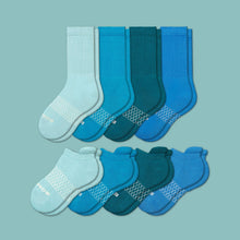 Load image into Gallery viewer, Youth Solids Calf & Ankle Sock 8-Pack