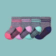 Load image into Gallery viewer, Toddler Gripper Calf Sock 4-Pack