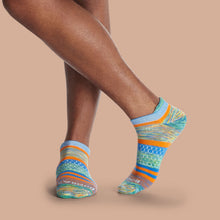 Load image into Gallery viewer, Men's Brush Stripe Ankle Socks
