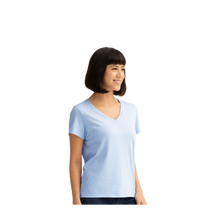 Load image into Gallery viewer, Women's Pima Cotton V-Neck T-Shirt