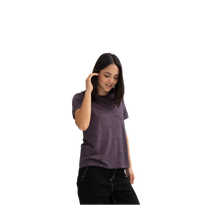 Load image into Gallery viewer, Women's Merino Wool Crew Neck T-Shirt