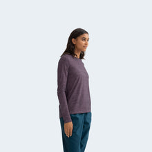 Load image into Gallery viewer, Women's Merino Wool Crew Neck Long Sleeve T-Shirt