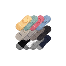 Load image into Gallery viewer, Men's Cushioned No Show Sock 12-Pack
