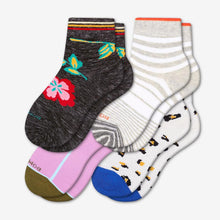 Load image into Gallery viewer, Women's Lightweight Quarter Sock 4-Pack