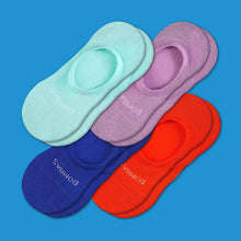 Load image into Gallery viewer, Youth Lightweight No Show Sock 4-Pack