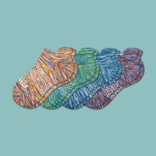 Load image into Gallery viewer, Youth Space Dye Ankle Sock 4-Pack