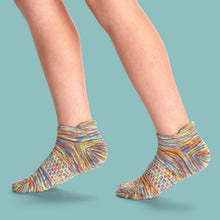 Load image into Gallery viewer, Youth Space Dye Ankle Sock 4-Pack