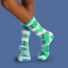 Load image into Gallery viewer, Youth Color Swatch Tie Dye Calf Sock 4-Pack