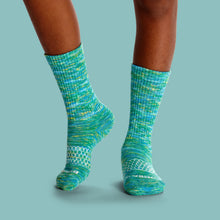 Load image into Gallery viewer, Youth Space Dye Calf Sock 4-Pack