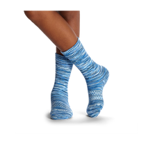 Load image into Gallery viewer, Youth Space Dye Calf Sock 4-Pack