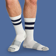 Load image into Gallery viewer, Men's Vintage Stripe Calf Sock 6-Pack