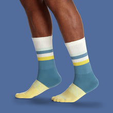 Load image into Gallery viewer, Men's Vintage Stripe Calf Sock 6-Pack