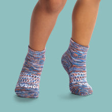 Load image into Gallery viewer, Toddler Space Dye Gripper Calf & Ankle Sock 8-Pack