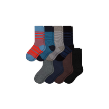 Load image into Gallery viewer, Youth Dress Calf Sock 8-Pack