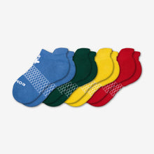 Load image into Gallery viewer, Youth Solids Ankle Sock 4-Pack