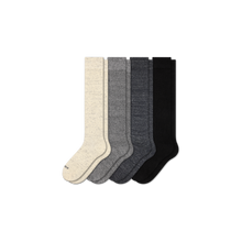 Load image into Gallery viewer, Women's Lightweight Knee High Sock 4-Pack