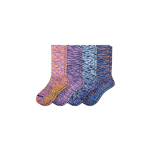 Load image into Gallery viewer, Women's Gripper Calf Sock 4-Pack