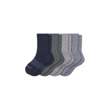 Load image into Gallery viewer, Youth Classic Marls Calf Sock 4-Pack
