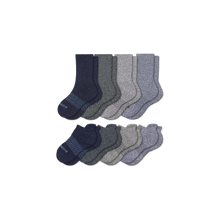 Load image into Gallery viewer, Youth Marls Calf & Ankle Sock 8-Pack