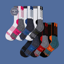 Load image into Gallery viewer, Youth Active Basketball Calf Sock 6-Pack