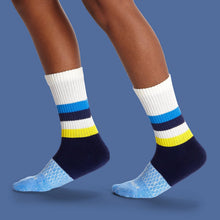 Load image into Gallery viewer, Youth Stripe Dream Calf Sock 4-Pack