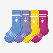 Load image into Gallery viewer, Youth Solid Calf Sock 4-Pack