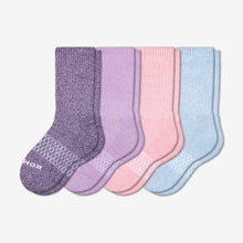 Load image into Gallery viewer, Youth Classic Marls Calf Sock 4-Pack