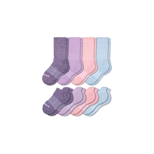 Load image into Gallery viewer, Youth Marls Calf & Ankle Sock 8-Pack