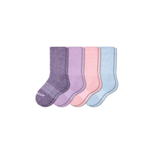 Load image into Gallery viewer, Youth Classic Marls Calf Sock 4-Pack