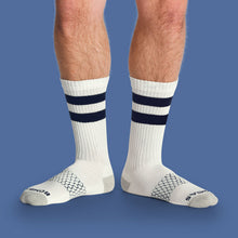 Load image into Gallery viewer, Men's Vintage Stripe Calf Sock 3-Pack