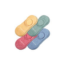 Load image into Gallery viewer, Men's Cushioned No Shows 4-Pack