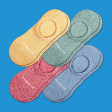 Load image into Gallery viewer, Men's Cushioned No Shows 4-Pack