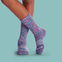 Load image into Gallery viewer, Youth Space Dye Calf Sock 4-Pack