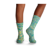 Load image into Gallery viewer, Youth Space Dye Calf Sock 4-Pack