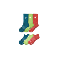 Load image into Gallery viewer, Men's All-Purpose Performance Calf & Ankle Sock 6-Pack