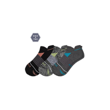 Load image into Gallery viewer, Men's Performance Running Merino Ankle Sock 3-Pack