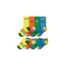 Load image into Gallery viewer, Youth Originals Calf & Ankle Sock 8-Pack