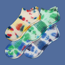 Load image into Gallery viewer, Women's Color Swatch Tie Dye Ankle Sock 4-Pack