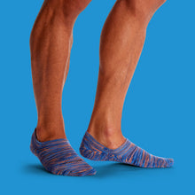 Load image into Gallery viewer, Men's Space Dye Cushioned No Show Sock 4-Pack