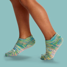 Load image into Gallery viewer, Toddler Space Dye Gripper Ankle Sock 4-Pack