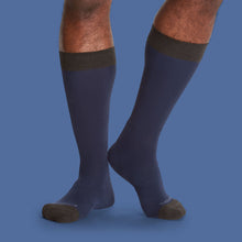 Load image into Gallery viewer, Men's Dress Over the Calf Solid Sock 4-Pack