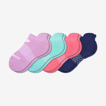 Load image into Gallery viewer, Youth Solids Ankle Sock 4-Pack