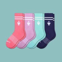 Load image into Gallery viewer, Youth Solid Calf Sock 4-Pack