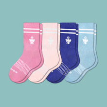 Load image into Gallery viewer, Youth Solid Calf Sock 4-Pack