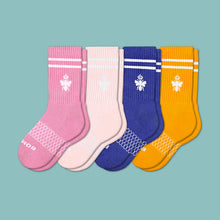 Load image into Gallery viewer, Youth Solid Calf Sock 4-Pack