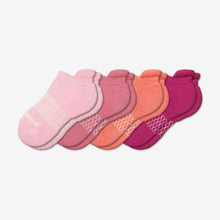 Load image into Gallery viewer, Youth Solids Ankle Sock 4-Pack