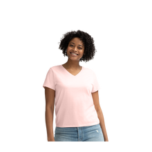 Load image into Gallery viewer, Women's Pima Cotton V-Neck T-Shirt